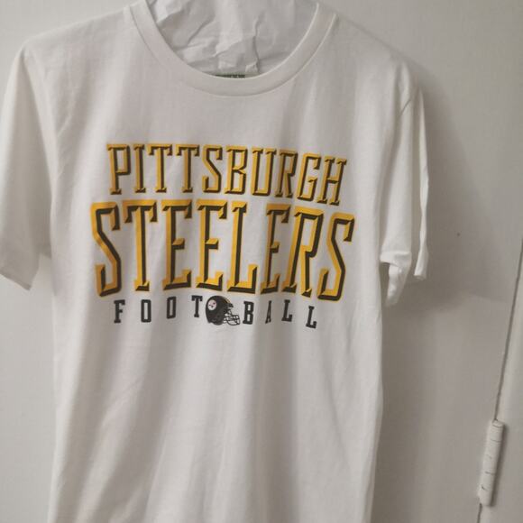 Reebok Pittsburgh Steelers Team Logo Tee M Boys Sportswear Casual Football NFL - Picture 1 of 7